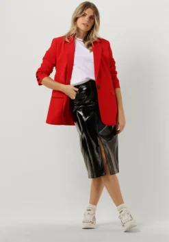 zwarte ydence midirok skirt hazel