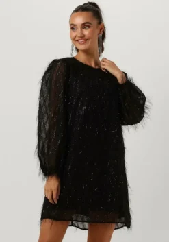 zwarte ydence mini jurk dress elise