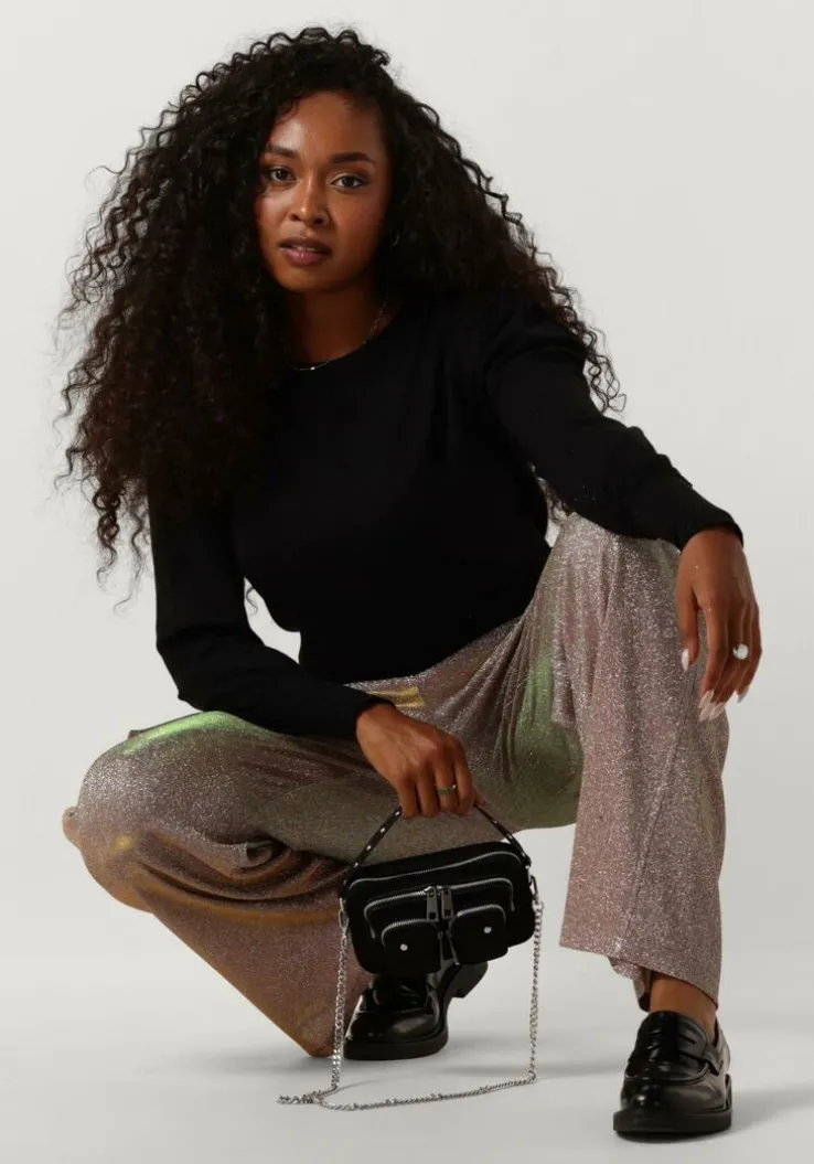 zwarte ydence trui knitted top vera