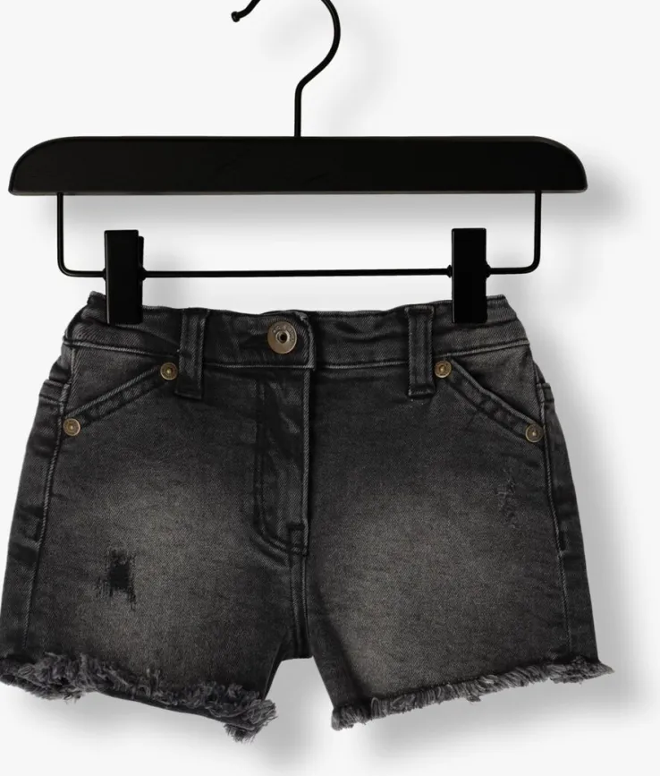 zwarte your wishes shorts denim shorts
