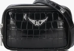 zwarte zadig & voltaire schoudertas x60402